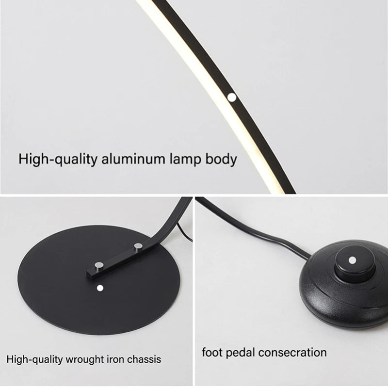 Luce Curva - Italienische Designer-Stehlampe-letto-design.com