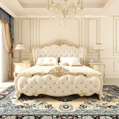 Kaiserliches Luxus-Bett "Majestät" aus edlem Massivholz-letto-design.com