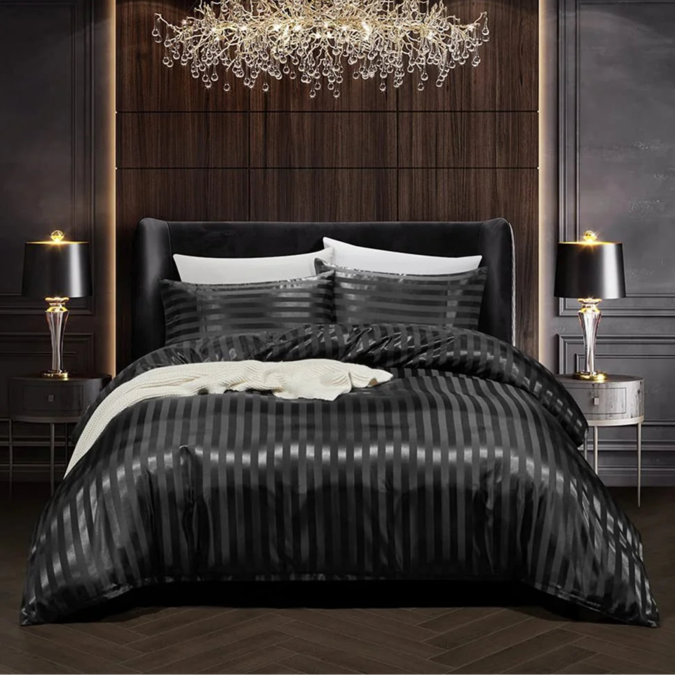 Luxuriöses Set da Letto in Raso - Premium Bettwäsche-letto-design.com