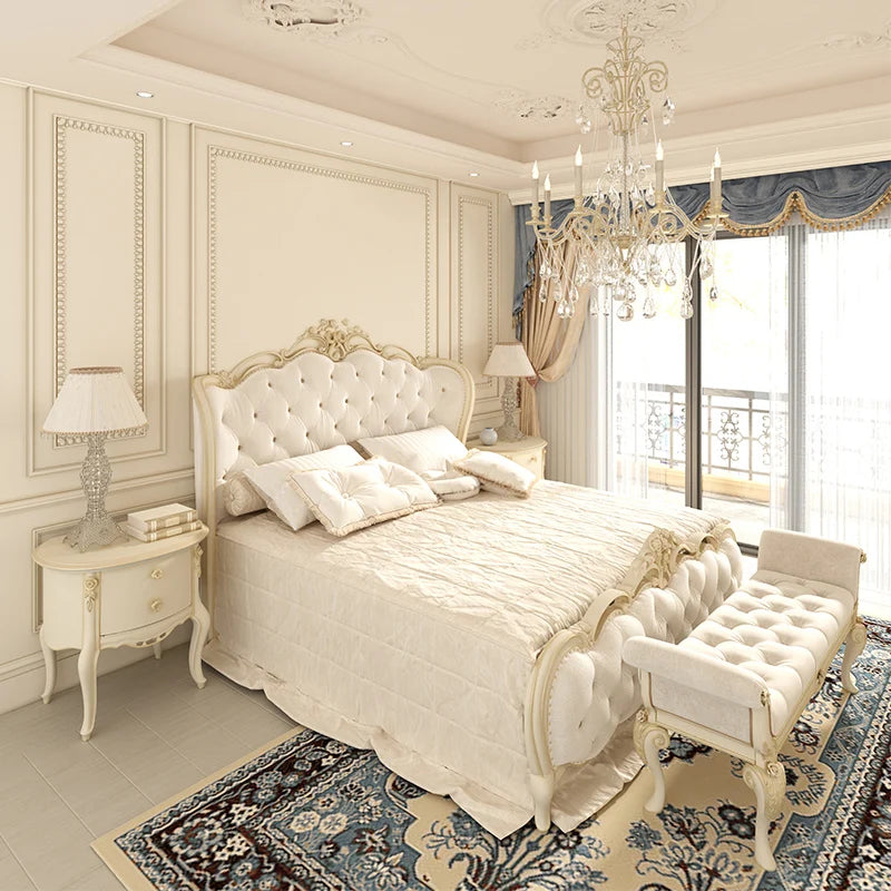 Kaiserliches Luxus-Bett "Majestät" aus edlem Massivholz-letto-design.com