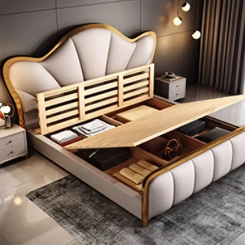 Elegantes Designer-Bett mit luxuriösem Komfort-letto-design.com