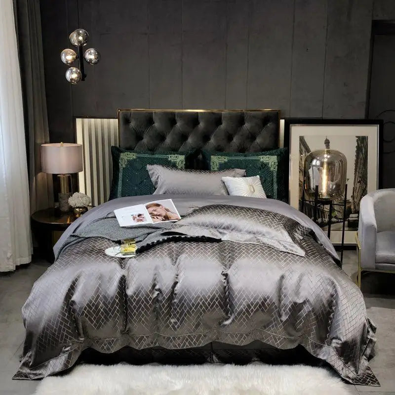 Lusso Elegante - Bettwäsche Set aus Baumwollsatin - Ägyptische Baumwolle-letto-design.com