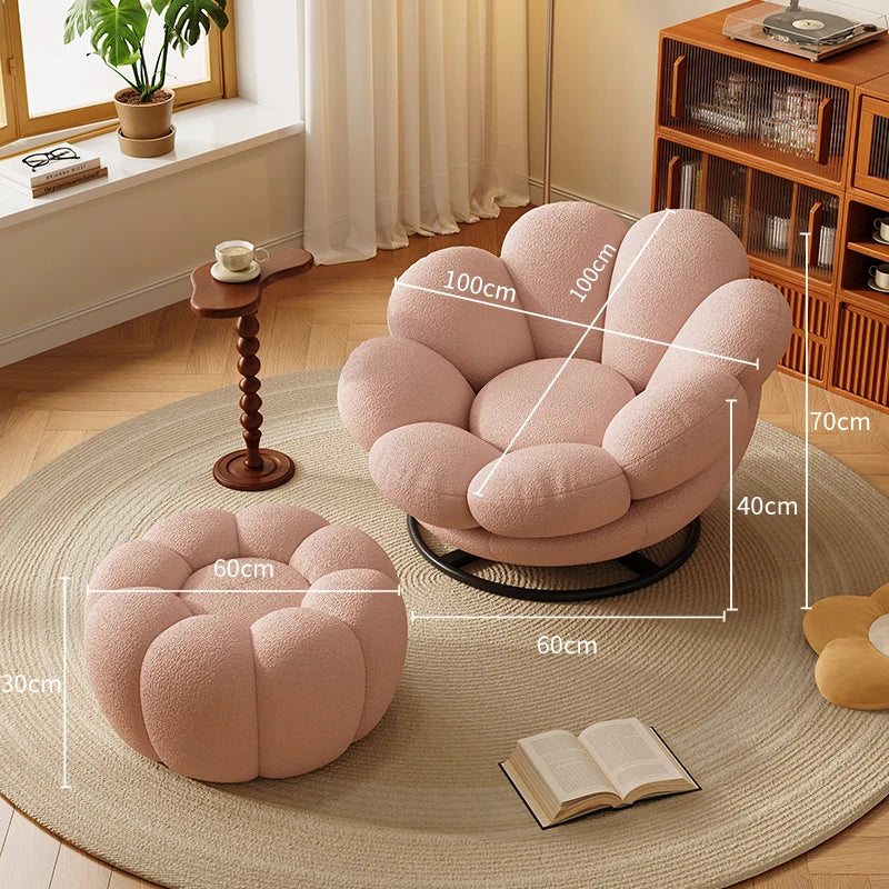 Luxuriöser Blütenstuhl „Flora Relax“ – Komfort und Stil in Perfektion-letto-design.com