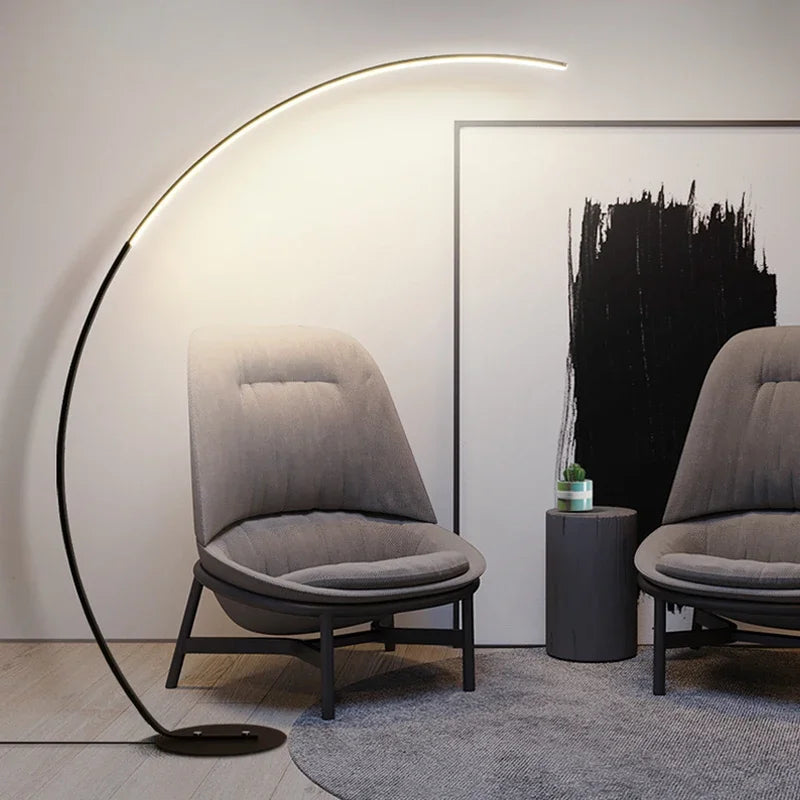 Luce Curva - Italienische Designer-Stehlampe-letto-design.com