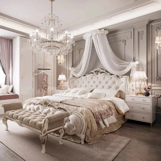 Kaiserliches Luxus-Bett "Majestät" aus edlem Massivholz-letto-design.com