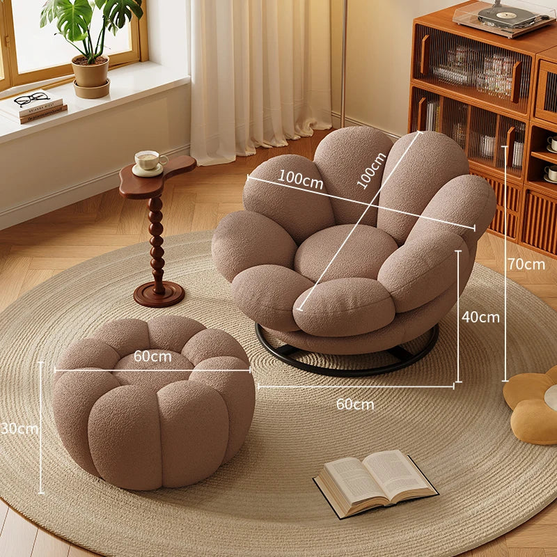 Luxuriöser Blütenstuhl „Flora Relax“ – Komfort und Stil in Perfektion-letto-design.com