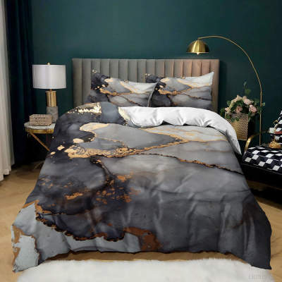 Bettbezug mit Marmoroptik 180cm x 200cm-letto-design.com