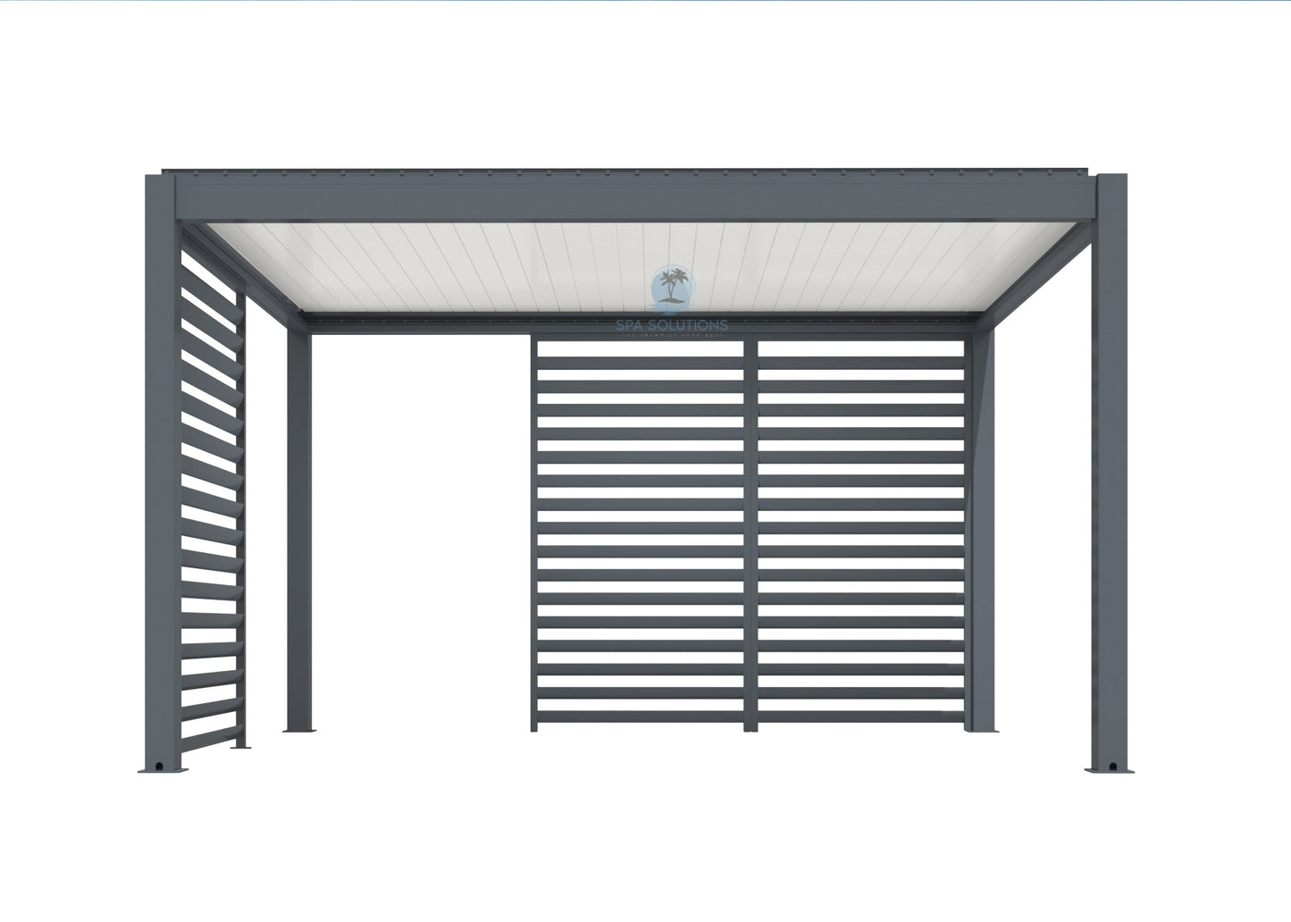 Sky Pergola Seitenelement 3m-letto-design.com