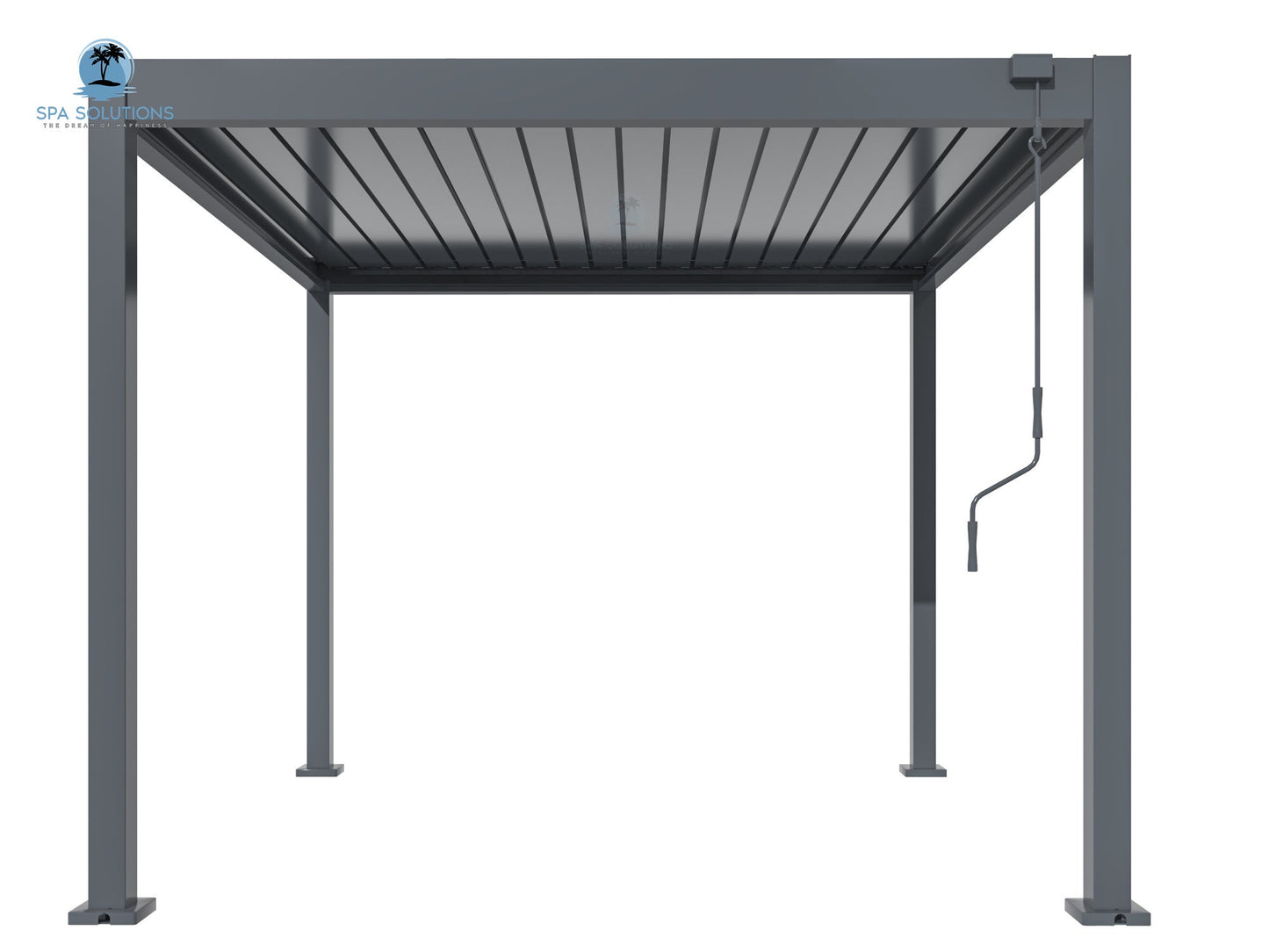 SkyLite ECO Aluminium Pergola LED 3m x 3m-letto-design.com
