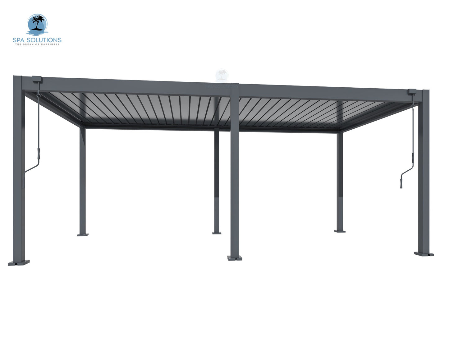 SkyLite ECO Aluminium Pergola LED 3m x 6m-letto-design.com