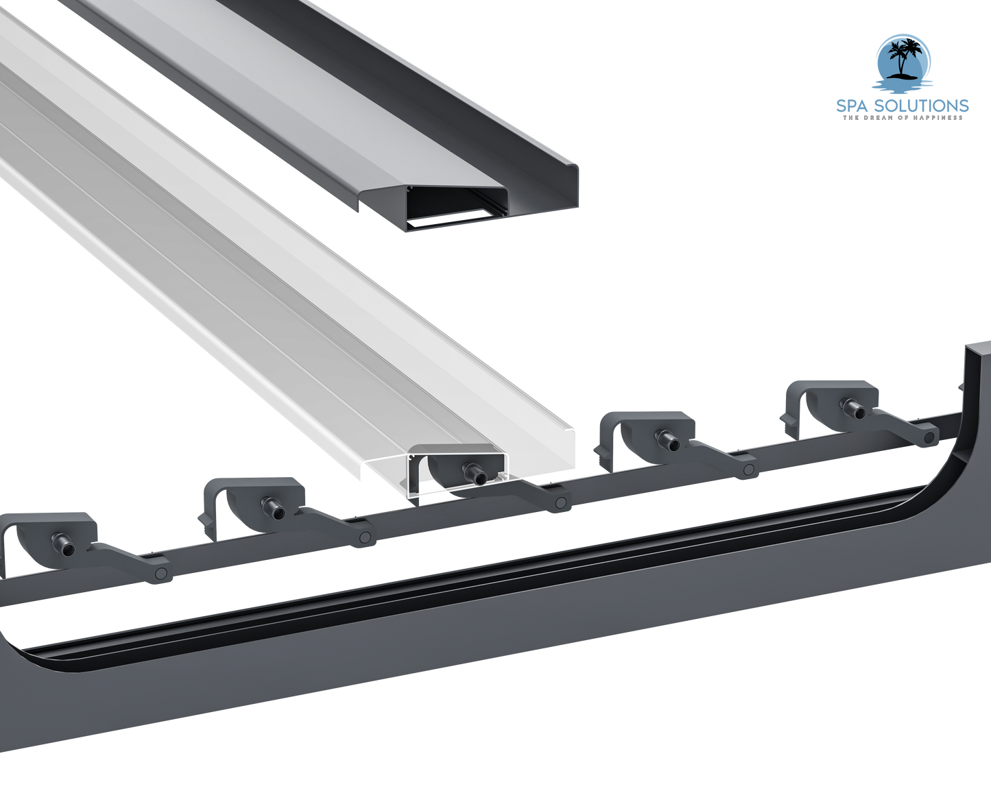 SkyLite ECO Aluminium Pergola LED 3m x 3m-letto-design.com