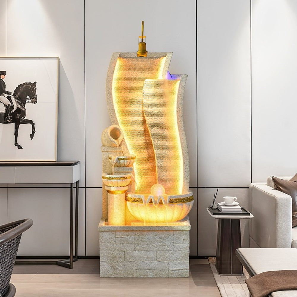 Wasserbrunnen Anzio Indoor & Outdoor-letto-design.com