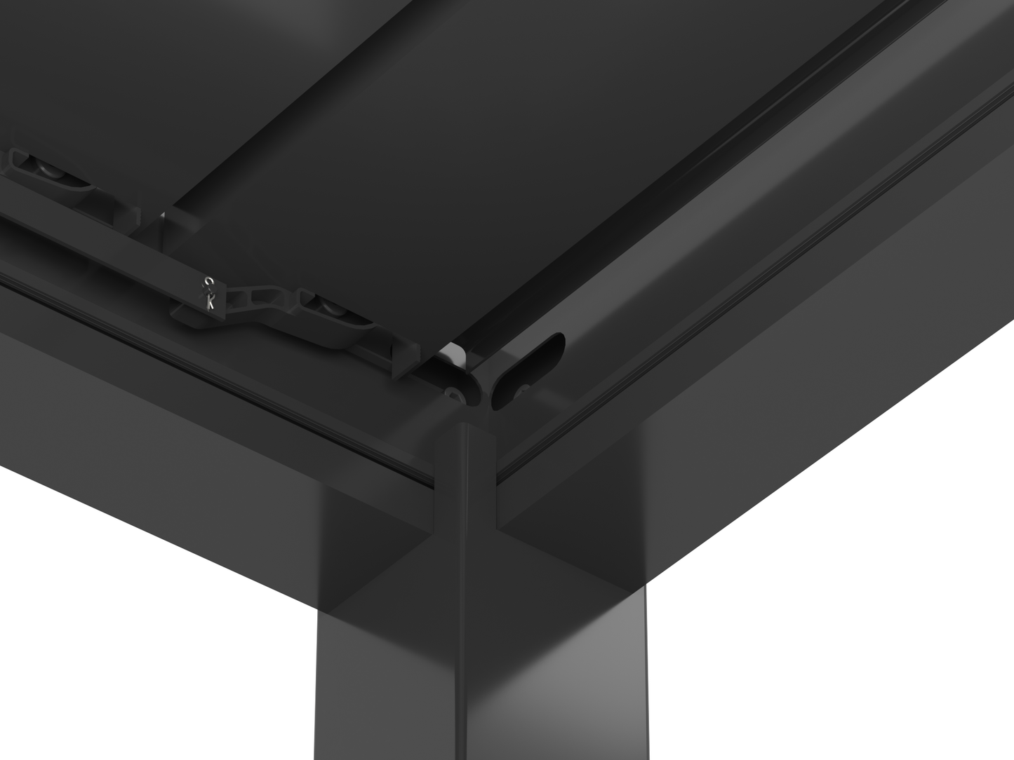 SkyLite ECO Aluminium Pergola LED 3m x 3m-letto-design.com