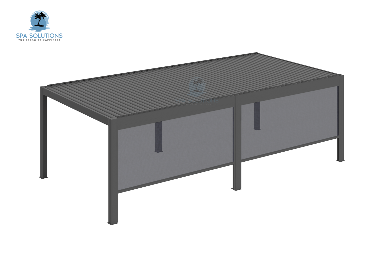 Sky Pergola Seitenrollo 3m-letto-design.com