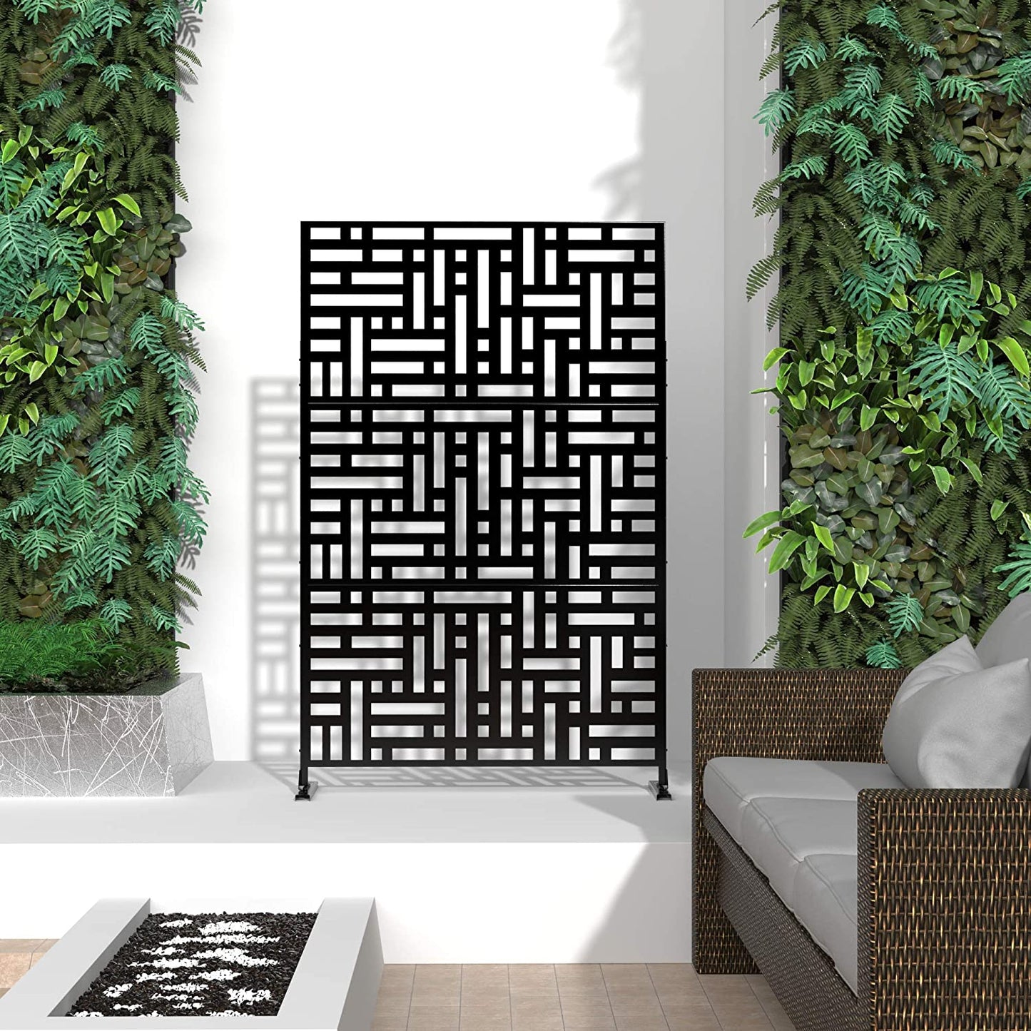 Moderne Sichtschutzwand Siena-letto-design.com