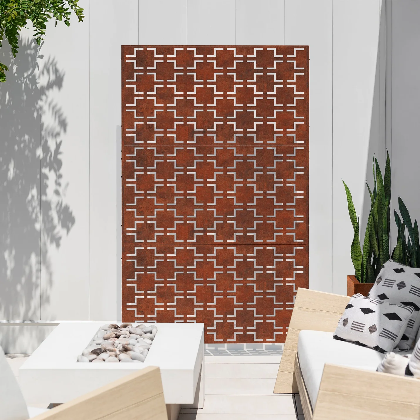 Moderne Sichtschutzwand Taranto-letto-design.com