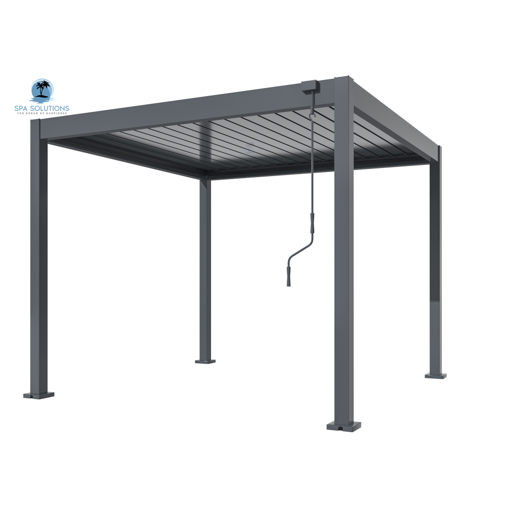 SkyLite ECO Aluminium Pergola LED 3m x 3m-letto-design.com