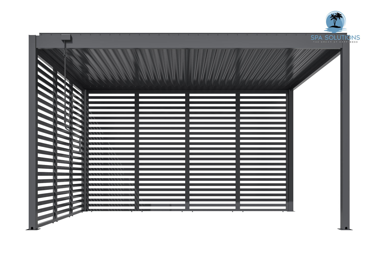 SkyLite ECO Aluminium Pergola LED 3m x 4m-letto-design.com