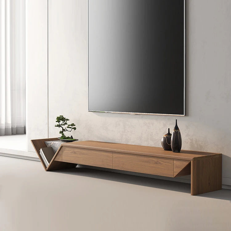 Standard size stand tv 75 wooden tv stand modern with coffee table set-letto-design.com