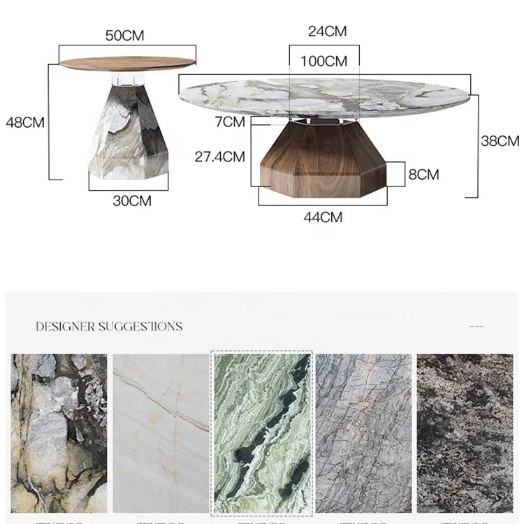 Tavolo Roccia – Moderner Marmortisch für vielfältige Einrichtungen