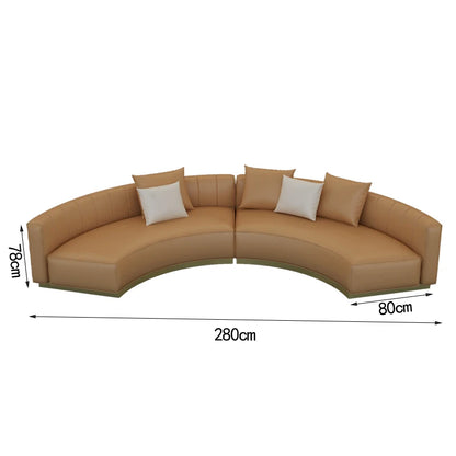 Exklusives Halbkreis-Sofa „Luna Curve“ – Eleganz trifft Komfort