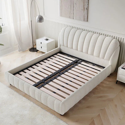 Velours-Luxus-Dream – das Premium Designer-Bett mit Stauraum und Komfort