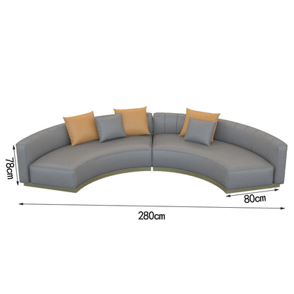 Exklusives Halbkreis-Sofa „Luna Curve“ – Eleganz trifft Komfort