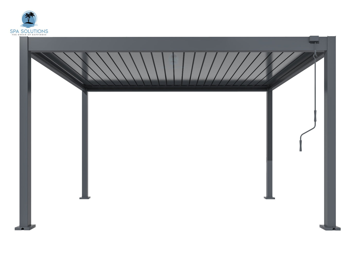 SkyLite ECO Aluminium Pergola LED 3m x 4m-letto-design.com