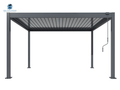 SkyLite ECO Aluminium Pergola LED 3m x 4m-letto-design.com